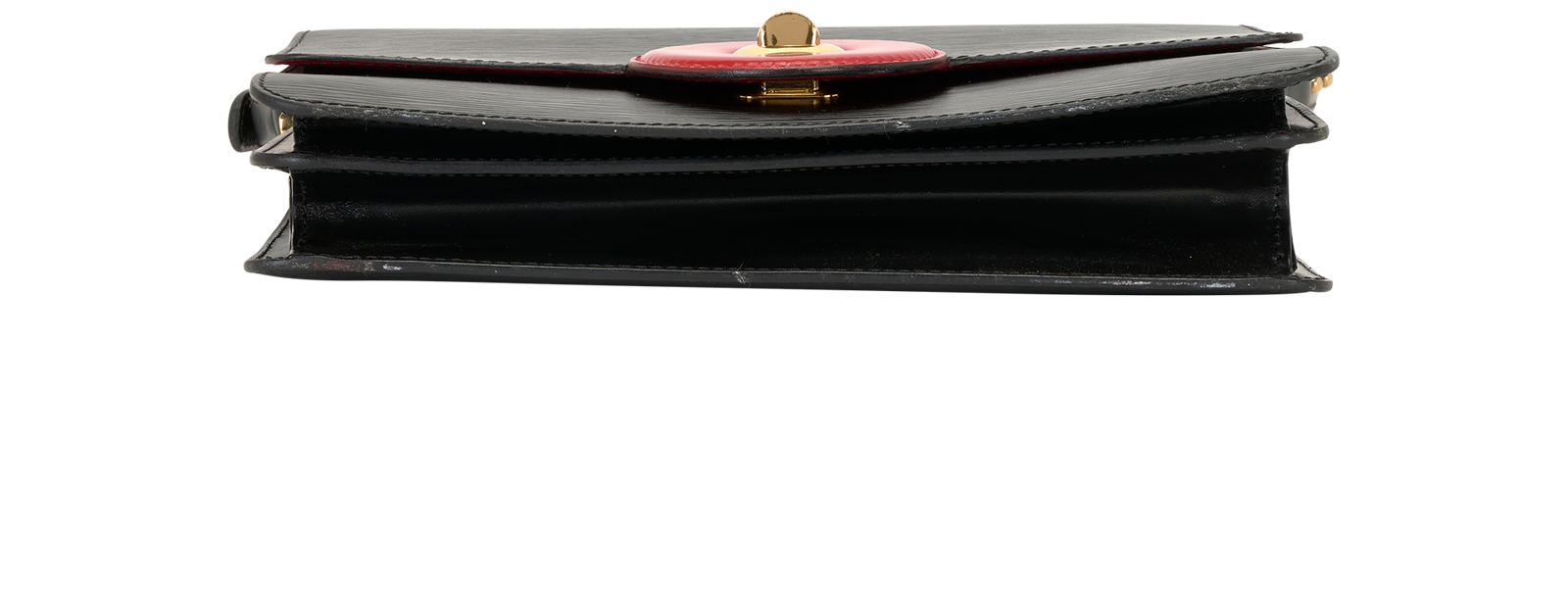 Free Run, &pound;320, Handbags, Black/Red, Leather, Top view